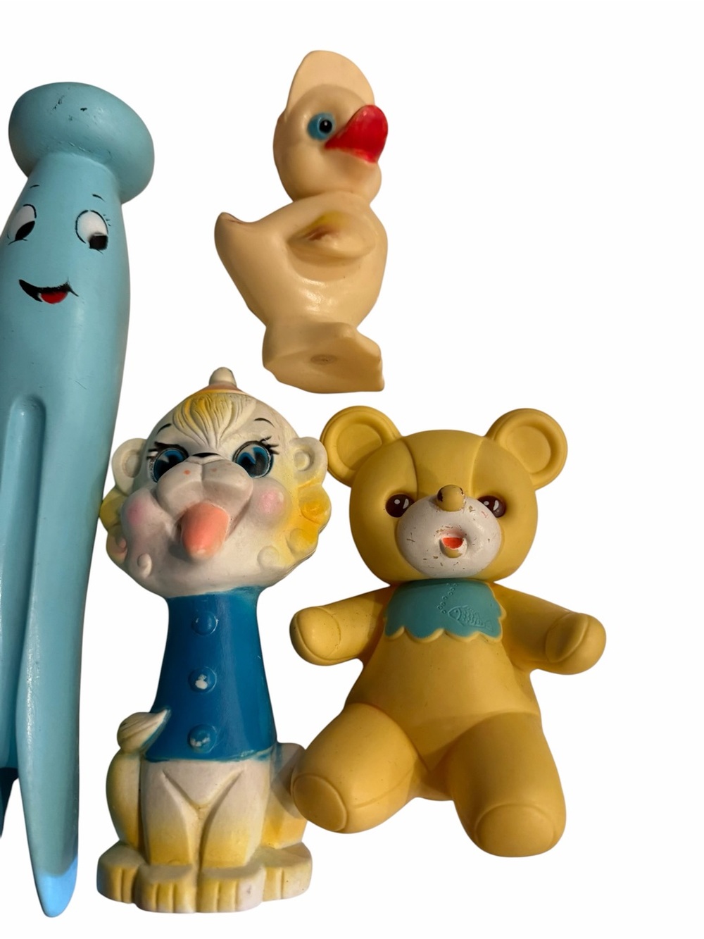 Vintage Squeaky Rubber Baby Toys Lot - Picture 5 of 5